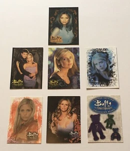 Buffy The Vampire Slayer Promo Trading Card Bundle Includes 7 Cards Whedonverse - Picture 1 of 2