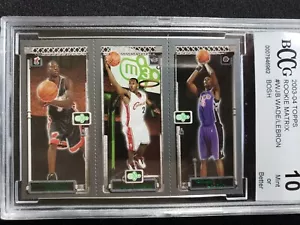 2003-04 TOPPS ROOKIE MATRIX LEBRON JAMES ROOKIE #WJB PERFECT BCCG 10 KING JAMES - Picture 1 of 6