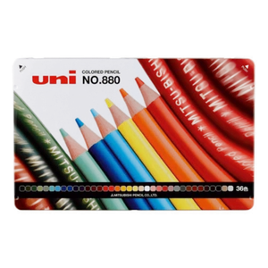 NEW Uni Mitsubishi Pencil Standard 36 Colors Pencil Set from Japan - Picture 1 of 1