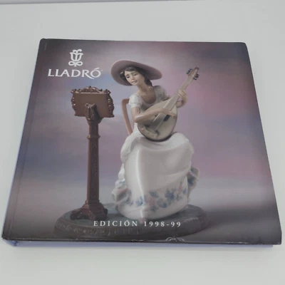 Lladro 1998-1999 Porcelain Figurine Reference Catalog Book Hardcover Guide - Image 1 of 4