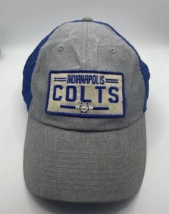 COLTS NFL COLECCIÓN VINTAGE BORDADO RETRO LOGO GORRA GORRA SNAPBACK - Imagen 1 de 7