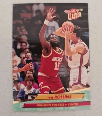 1992-93 Fleer Ultra. Tree Rollins Basketball Cards #272 - Image 1 of 2