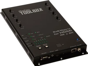 Gefen GTB-HD4K2K-642-BLK-b 6x2 Matrixschalter für HDMI 4Kx2K schwarz - Bild 1 von 2