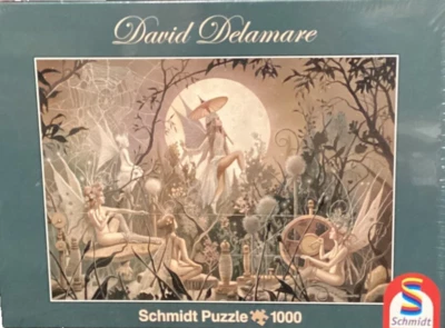 Schmidt 1000 pc Dance in the Moonlight by David Delamare 2012 jigsaw puzzle NIB - Image 1 of 2