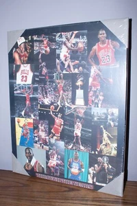 Michael Jordan Basketball Career Tribute Picture Plaque Through the Years 16x20 - Picture 1 of 7