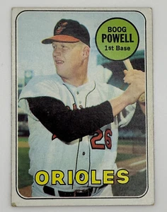 1969 Topps Baseball #15 Boog Powell Baltimore Orioles - Picture 1 of 6