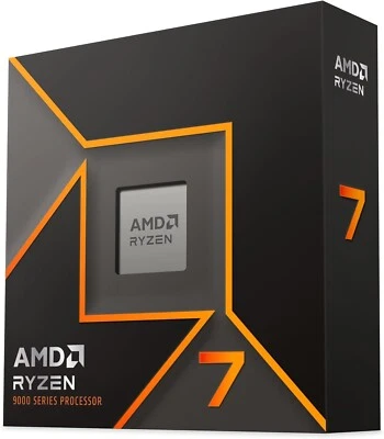 AMD Ryzen™ 7 9700X 8-Core, 16-Thread Unlocked Desktop Processor - Image 1 of 2
