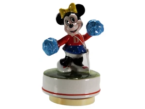 Schmid Disney Minnie Mouse Spieluhr Mickey Mouse Club Marsch - handbemalt - Bild 1 von 5