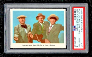 1959 Fleer Three Stooges #20 How do you like this for a fancy finish. PSA 8 - Picture 1 of 2