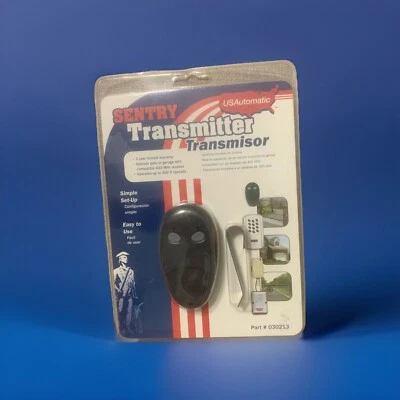 CONTROL REMOTO PUERTA/GARAJE 2 BOTONES CON CLIP CENTINELA TRANSMISOR 030213 Foto 1 de 2