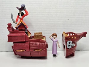 2008 McDonald’s Disney Peter Pan Return to Neverland INCOMPLETE Ship Hook Jane - Picture 1 of 13
