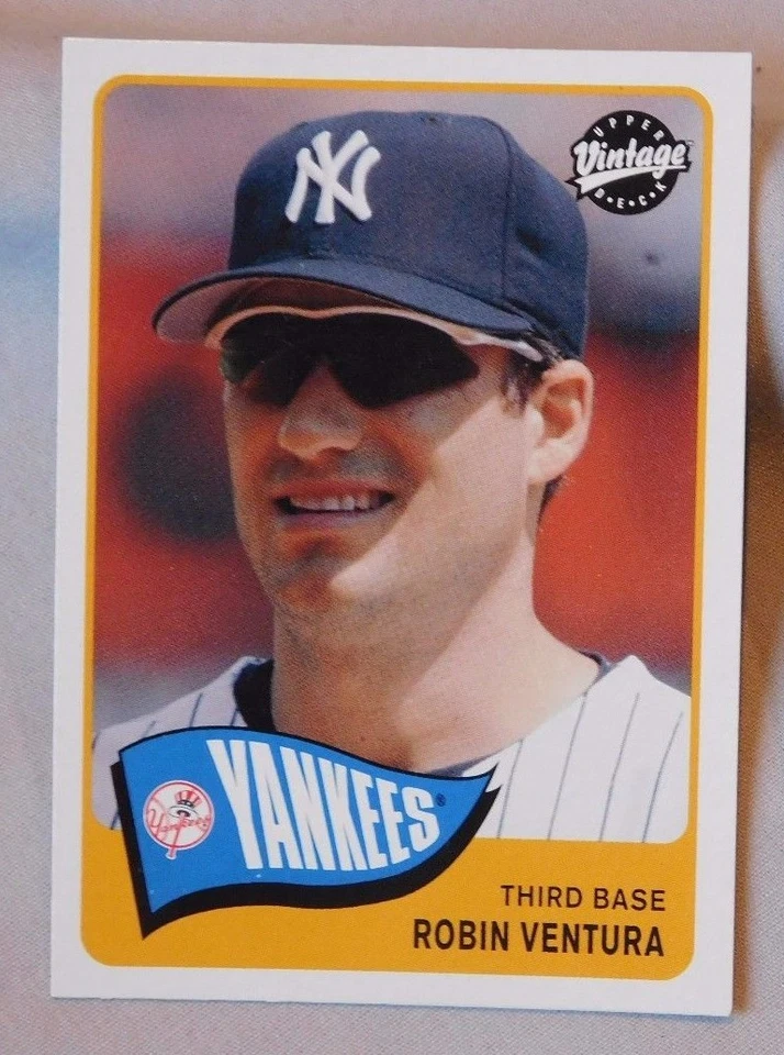 2003 Upper Deck Vintage Robin Ventura Yankees Baseball Card - Image 1 of 1