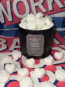 Bath and body works Candle MahoganyTeakwood Intense Wax Melts - Picture 1 of 3