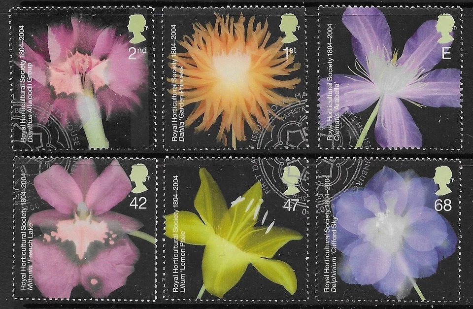 GB 2004 Bicentenary of Royal Horticultural Society used (J7) Foto 1 de 1
