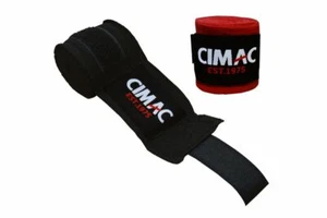 Cimac Hand Wraps Boxing Handwraps Hook & Loop MMA Stretch Wraps Protection 2.55m - Picture 1 of 8