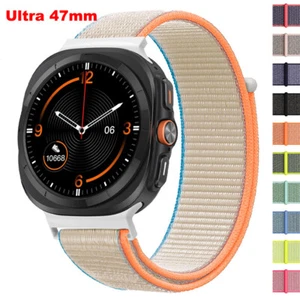 Pasek do zegarka do Samsung Galaxy Watch Ultra / Ultra2 Tkana nylonowa pętla Pasek Bransoletka - Zdjęcie 1 z 29