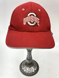 Cappello berretto Ohio State Buckeyes strapback rosso ricamato con licenza - firme - Foto 1 di 8