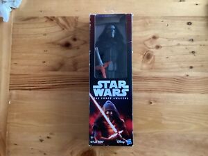 STAR WARS THE FORCE AWAKENS KYLO REN 12" FIGURE WITH SWORD BOXED