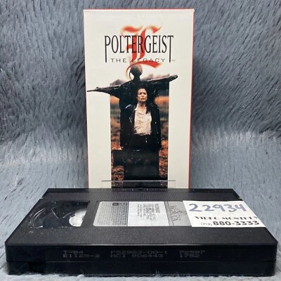 Poltergeist: The Legacy VHS 1997 Helen Shaver Derek de Lint MGM Horror Movie - Image 1 of 4