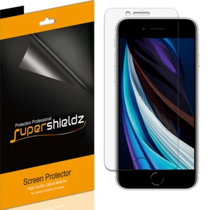 6X Supershieldz Clear Screen Protector for iPhone 8 / iPhone SE (2022/2020) - Picture 1 of 2