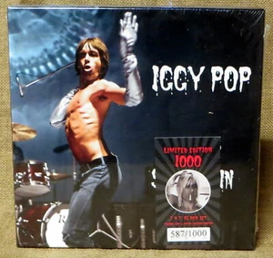 SEALED ROCK BOX 7 COLOR VINYL 7" SET: IGGY POP, GIMME SOME SKIN PATCH ADPTOR - Foto 1 di 2