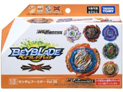 REFUERZO ALEATORIO (6 FOR1) TAKARA TOMY BEYBLADE BURST DB B-181 VOL.25 Foto 1 de 4