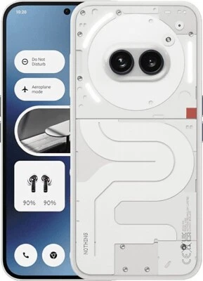 Nothing Phone (2a) 5G Smartphone 256GB 12GB RAM weiß Android LTE Dual-Kamera NEU - Bild 1 von 3