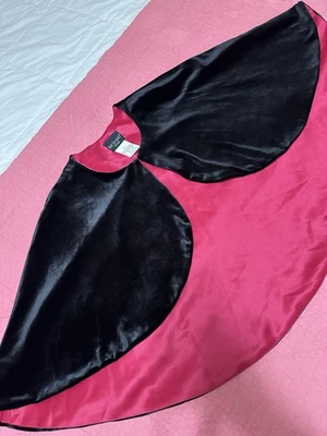 Винтажный черный бархатный плащ Bay Studio - Изображение 1 из 4