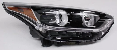 原始设备制造商起亚 Forte 轿车右乘客侧卤素前照灯标签缺失 — 第 1/4 张图片