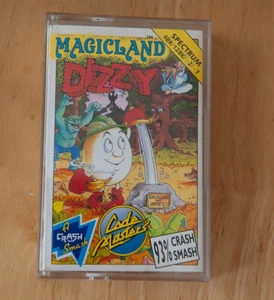 Magicland Dizzy Code Masters Sinclair ZX Spectrum, tested working - Afbeelding 1 van 6
