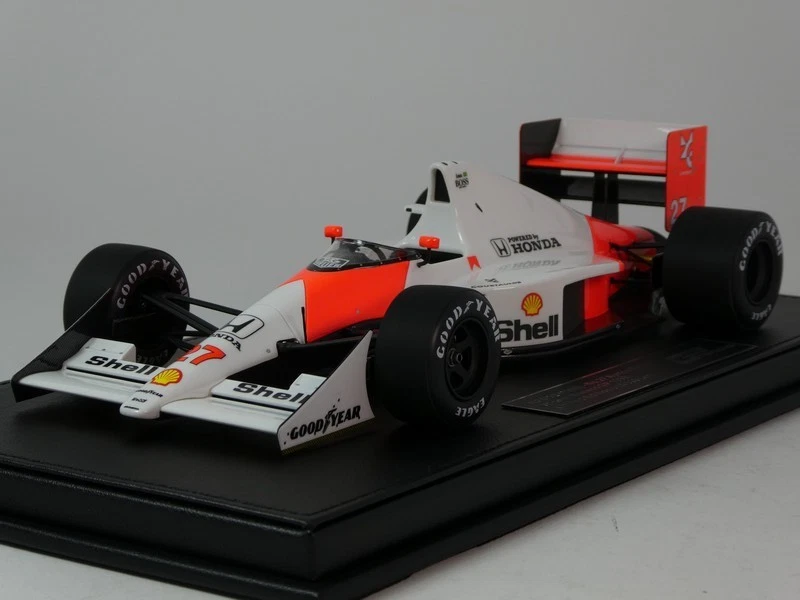 GPReplicas Mclaren Honda MP4/5B #27 Ayrton Senna WC 1990 GP Monaco 1/18 GP034C - Immagine 1 di 4