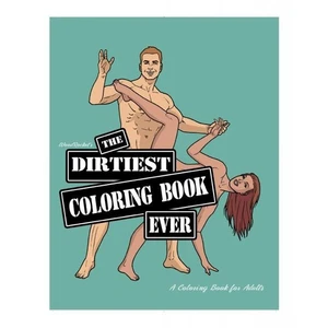 Wood Rocket Dirtiest Coloring Book Ever – Funny Explicit Adult Humor Gift - Picture 1 of 1