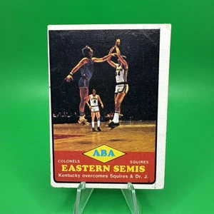1973-74 Topps - ABA Eastern Semis Kentucky Colonels, Virginia Squires #204. F4 - Picture 1 of 2