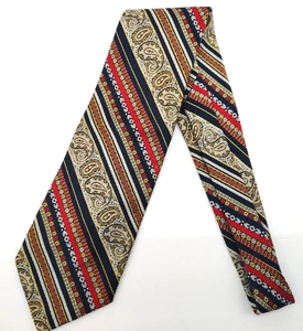 Vintage Guardsman Men's Necktie Tergal Woven In France Foley's Men's Store - Picture 1 of 7