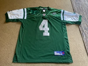 Reebok On Field New York Jets Brett Favre #4 Herren genäht NFL Trikot Gr. 50 - Bild 1 von 12