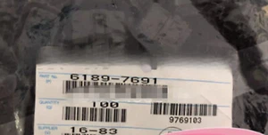 Un paquete/100 piezas nuevo ajuste para 6189-7691 accesorios enchufes automotrices - Imagen 1 de 3