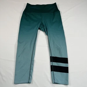 Leggings Alo Yoga Mujer Talla Pequeña Ombre Azul Rayas Correr Entrenamiento - Imagen 1 de 8