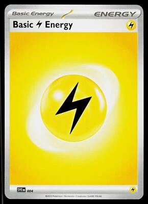 Basic Lightning Energy SV01: Scarlet & Violet Base Set #004 Common - Image 1 of 2