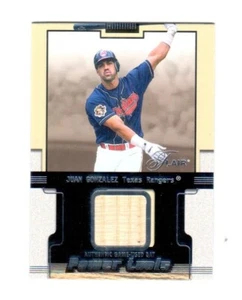 2002 Fleer Flair Juan Gonzalez Power Tools - Game Used Bat Baseball Card - Picture 1 of 1