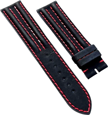 TISSOT - PULSERA - CUERO GENUINO - 19 X 19MM - NEGRO - NOS Foto 1 de 2