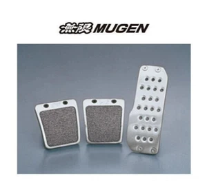 MUGEN SPORTS Gas Brake Clutch Pedal Pad Set(Fit HONDA 96-00 CIVIC EK4 EK9 TYPE-R - Foto 1 di 3