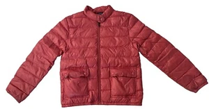Polo Ralph Lauren Girls Kids Pony Packable Lightweight Duck Down Jacket M 8-10 - Picture 1 of 7