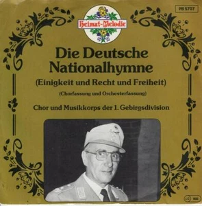 Chor und Musikkorps der 1. Gebirgsdivision Die Deutsche Nationalhymne (Chorfassu - Bild 1 von 2