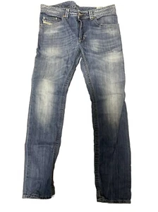 DIESEL Thavar 0826D Men's Slim-Skinny Blue Jeans W32 L32 - Bild 1 von 10