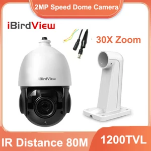 Cámara domo de velocidad analógica 1080P 1200TVL CVBS 30X IP66 IR rango 80 m - Imagen 1 de 7