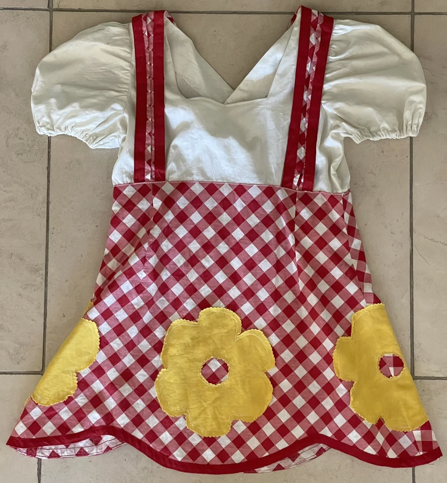 Vintage Original Collector's '70s Prairie Girl Novelty Dress / Halloween Costume - Image 1 of 4