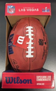 NFL Authentic Leather Wilson "The Duke" Football Super Bowl LVIII Chiefs 49ers - Bild 1 von 5
