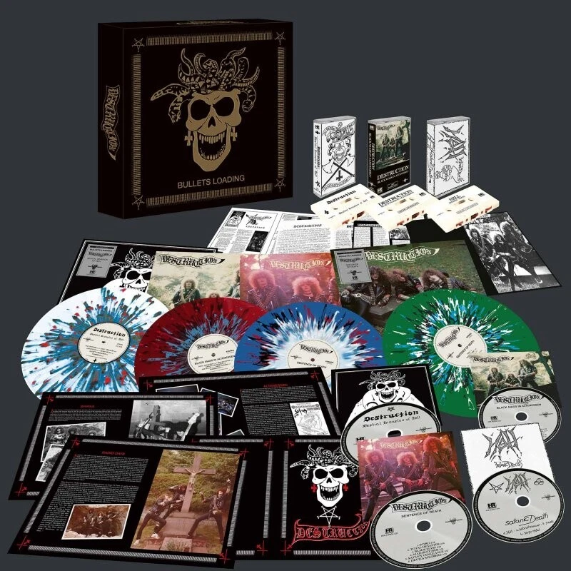 DESTRUCTION Bullets Loading BOX SET heavy metal thrash death vinyl records - Image 1 of 4