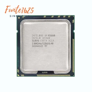 Intel Xeon X5660 6 x 2.8 GHz / 12M / 6,40 GT/s / LGA 1366 Prozessor - Picture 1 of 1