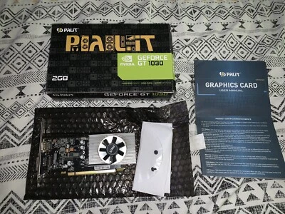 Boxed Palit GeForce GT1030 (2 GB) DDR4 (DVI HDMI) Graphics Card - Image 1 of 2